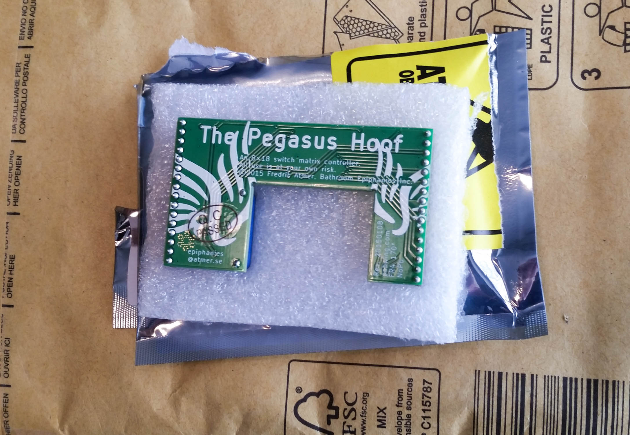 Pegasus Hoof PCB
